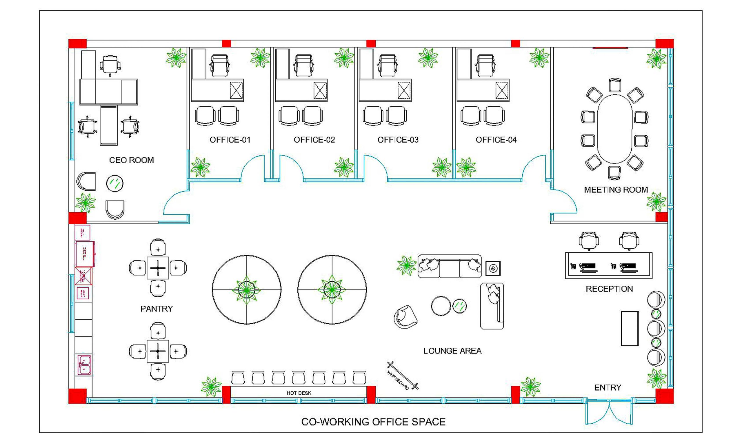 2d Space Plan